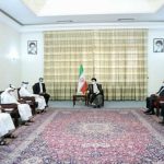 تصویر حضور باقری کنی وزیر امورخارجه در دیدار و وزیر امور خارجه قطر