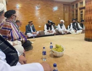 دیدار مقامات طالبان با فرماندهان محلی پنجشیر