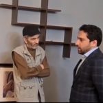 دیدار احمد مسعود با محمدحسین جعفریان